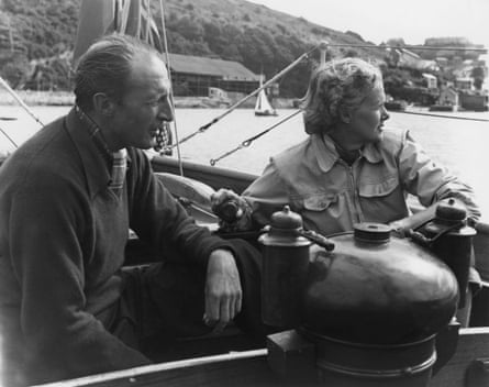 Moper … Daphne du Maurier with her husband Frederick Browning.