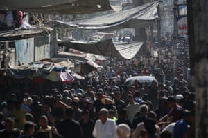 A street full of people