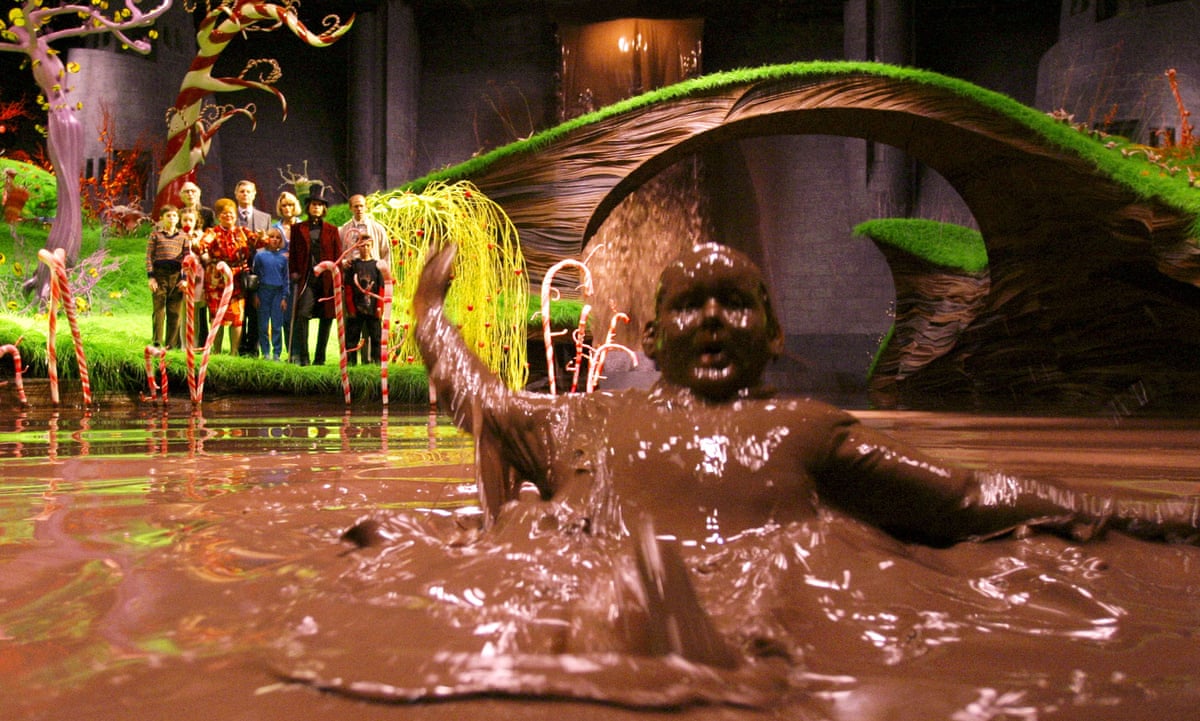 Willy Wonka And The Chocolate Factory Augustus Gloop Scene