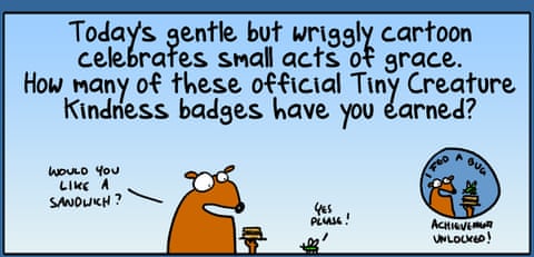 Cartoon by First Dog on the Moon titled Kindness Redux, panel 1