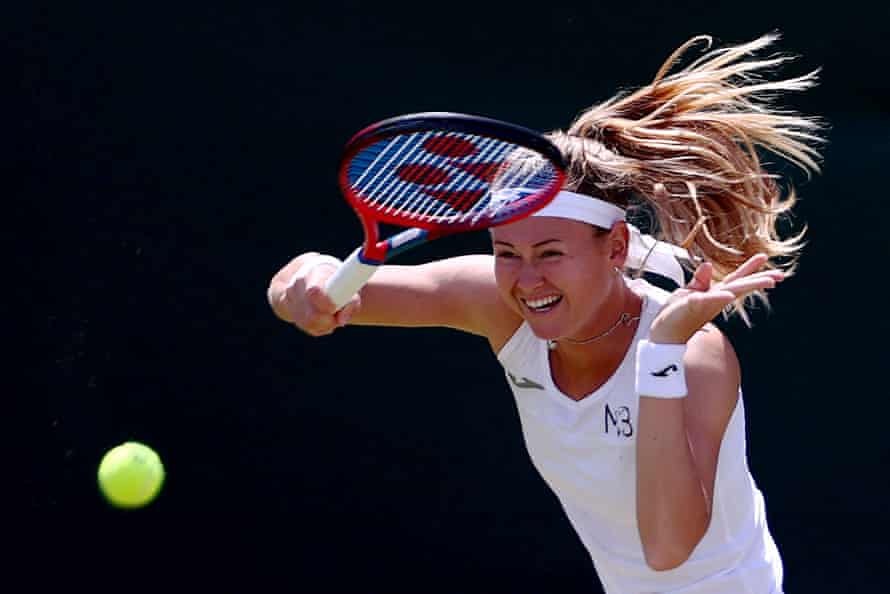 Wimbledon 2022: Djokovic, Watson, Alcaraz and Norrie in action on day seven – live! | Wimbledon 2022 5 Marie Bouzkova