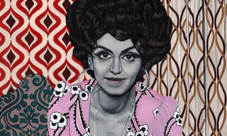 Hey, Baby I'm a Star : portrait de Forouzan (détail).