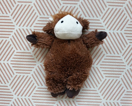 Warmies Highland cow hot-water bottle
