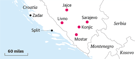 bosnia map
