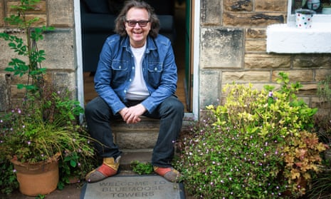 Kevin Duffy outside his home in Hebden Bridge
