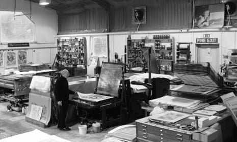 Stanley Jones at the Curwen Studio in the grounds of Chilford Hall, Cambridgeshire, in 2013.