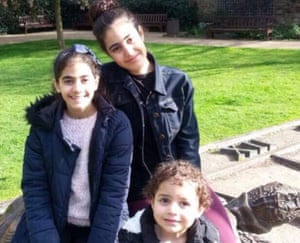 Mierna, Fatima, Zaynab Choucair who were killed in the fire along with their parents Nadia and Bassem and their grandmother Sirria Choucair.