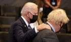 From climate to Covid rules: how Johnson and Biden match up