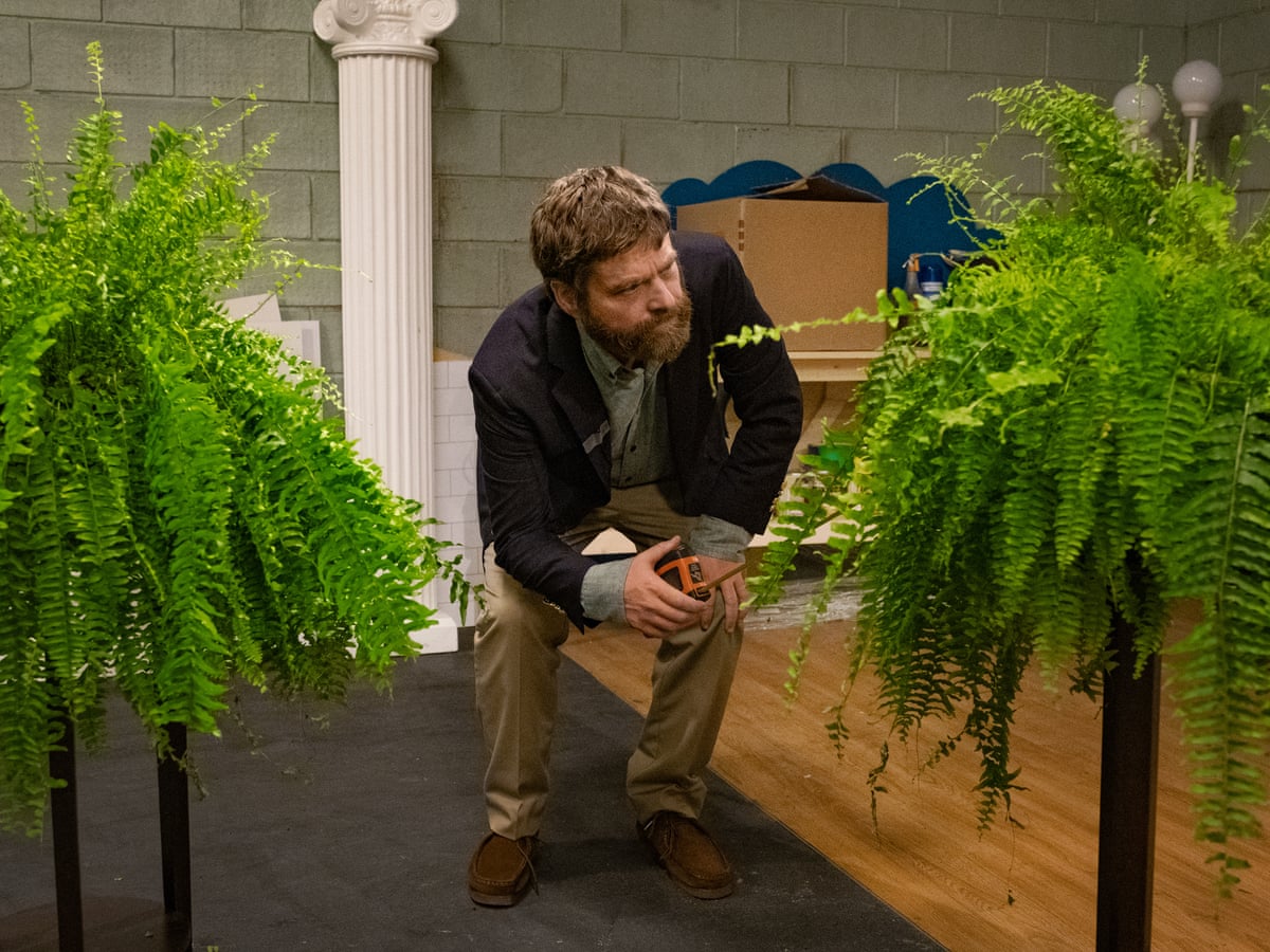 Between Two Ferns The Movie Review Ramshackle Cameo Comedy Film The Guardian