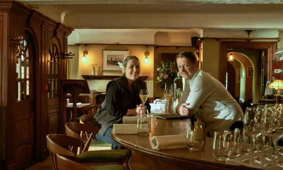 Natasha and Dan Smith at the Fordwich Arms, Fordwich, Kent