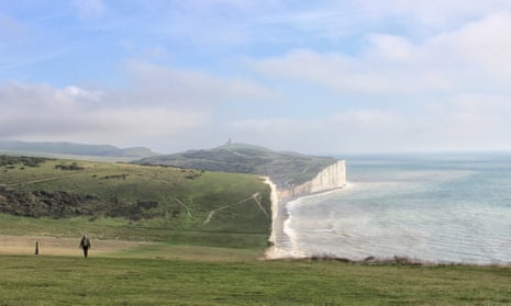 A classic view of the Seven Sisters close to Birling Gap.