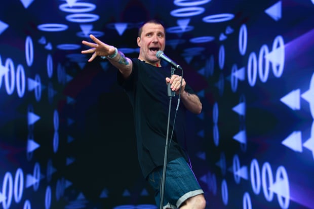 Jason Williamson of Sleaford Mods on the West Holts stage