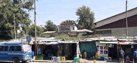 The ruins of the former home of Dejazmatch Asfaw Kebede