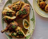 Ravinder Bhogal's lime pickle roast chicken.