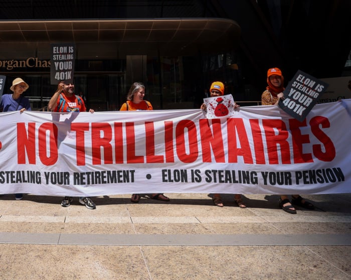 As billionaires’ wealth soars, US workers struggle: ‘The rich keep getting richer for no good reason’