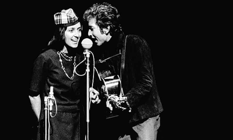 “It seemed inevitable that the particular talents of Bob Dylan and Joan Baez would find their way onto one stage during the winter of 1964–65.”