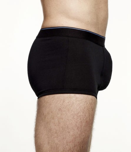 black enhanced boxers