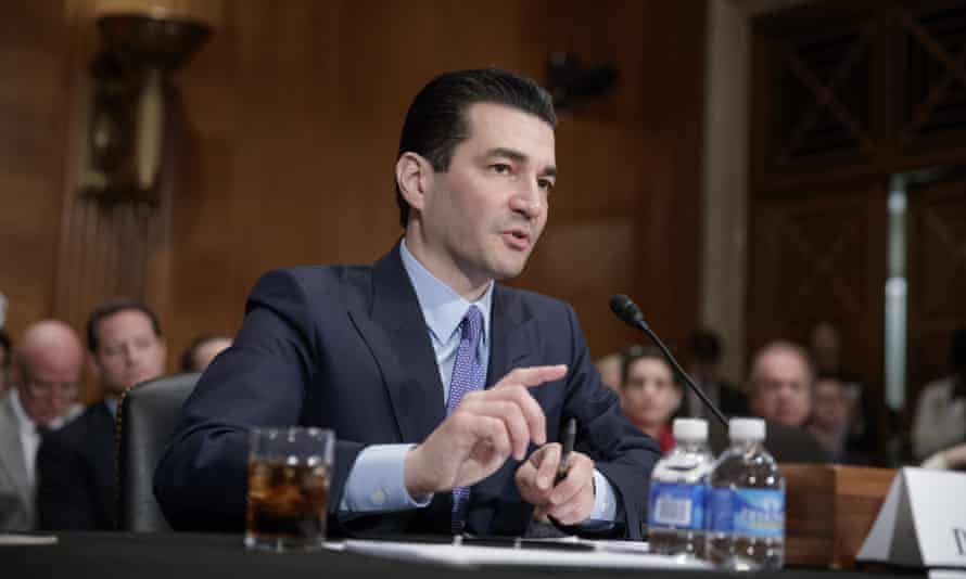 Scott Gottlieb speaks during his Senate confirmation hearing, to be FDA commissioner.