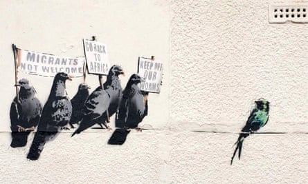 Migrant Bird Mural, Clacton-on-Sea