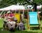 a visitor to the 2024 Hay festival.