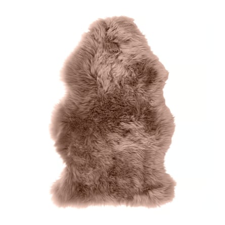 Ikea ULLERSLEV Sheepskin, light brown, 70 cm.