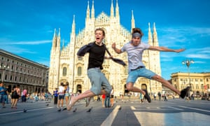 Joe Sugg and Caspar Lee