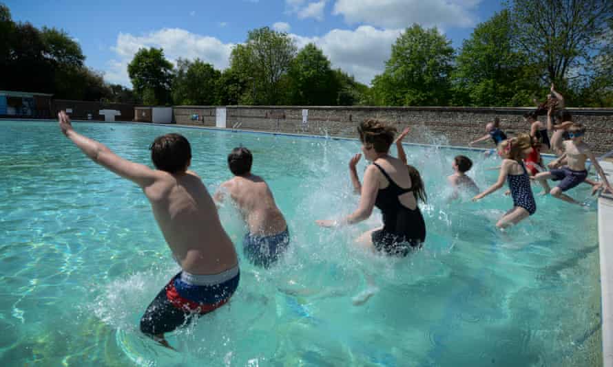 Pells Pool, the oldest freshwater outdoor public swimming pool in the UK