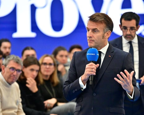Macron pushes fast-track plan to ban social media for children under 15 in France
