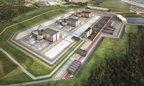 An artist’s impression of the Moorside nuclear plant in Cumbria, in which Westinghouse is a key player.