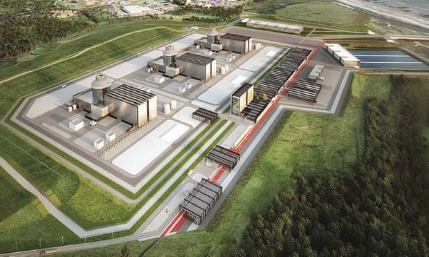 Artist’s impression of the Moorside nuclear plant in Cumbria; South Korea is in talks to join a consortium of foreign backers for the project.