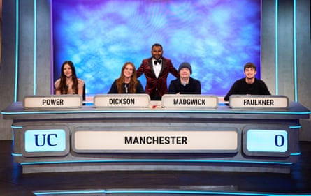 ‘We do have winners’ … Rajan with the Manchester team.