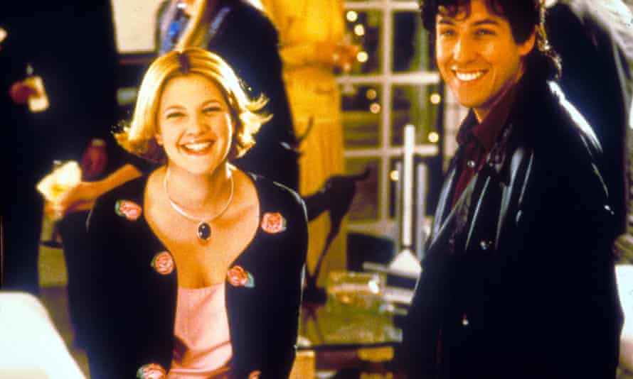 The Wedding Singer, starring the very blond Drew Barrymore and Adam Sandler.