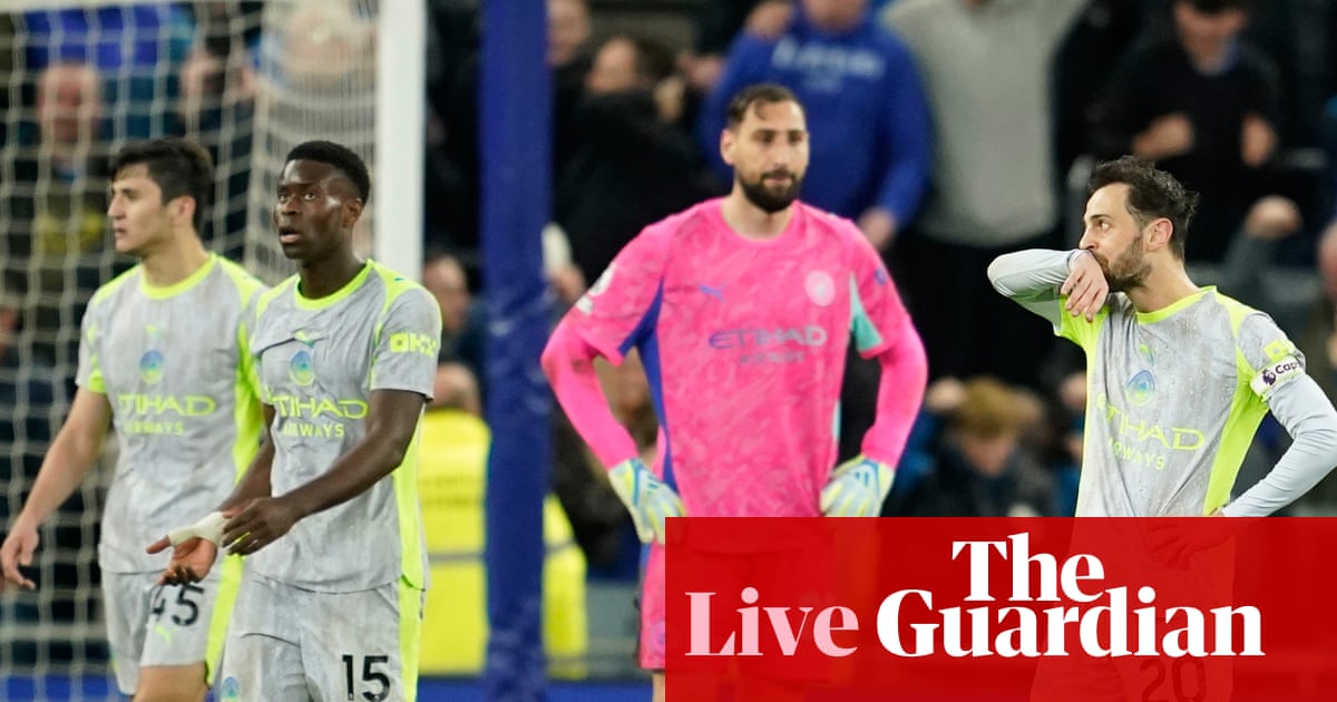 Everton 3-3 Manchester City: Premier League