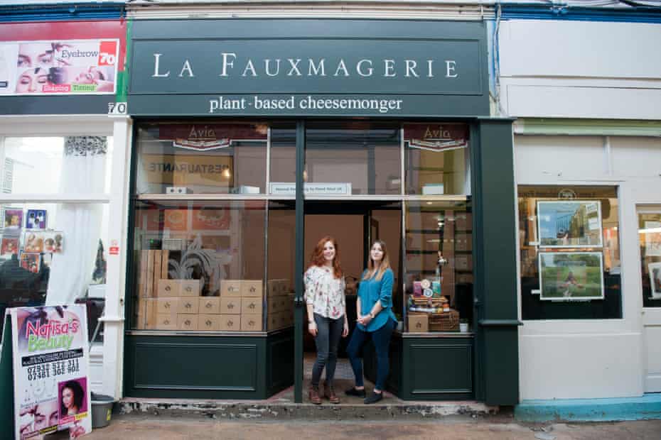 Not a cheese shop … La Fauxmagerie, Brixton. 
