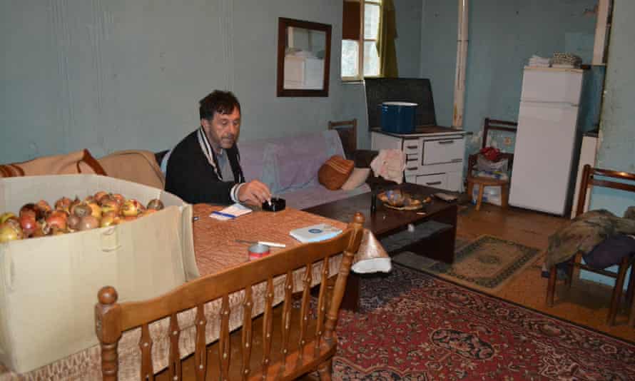 Zeljko Vucelic in the family home