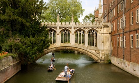 ‘The best small city in the world’ … Cambridge’s Bridge of Sighs.