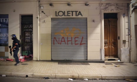 Looting of Sephora and various other shops took place in Marseille overnight.