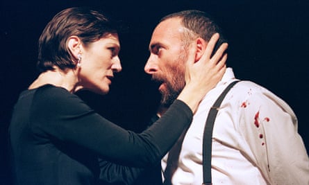 Antony Sher and Harriet Walter as Macbeth and Lady Macbeth in the RSC’s 1998-99 production, directed by Gregory Doran.