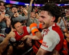 Arsenal see off Atlético Madrid and feel gnawing fear of failure start to fall away