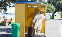 Astronaut waiting for the shuttle<br>GettyImages-115619602
