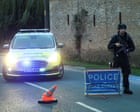 Major incident declared near RAF Fairford as men arrested on suspicion of explosives offences