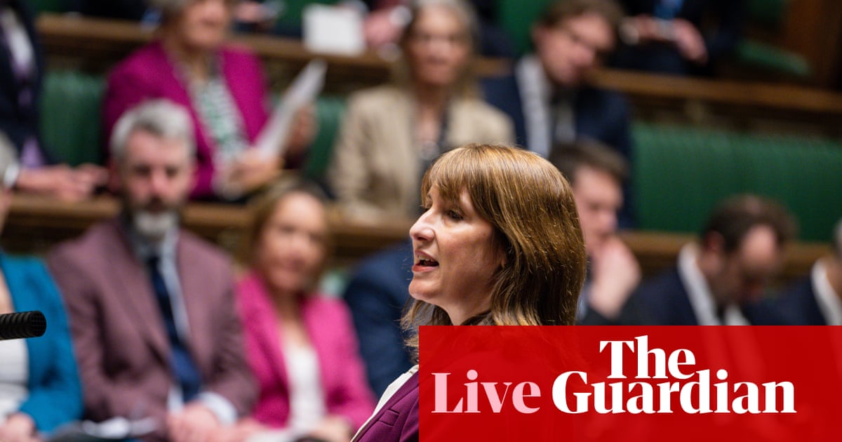 Reeves to face MPs' grilling over cost-of-living pressures UK politics live