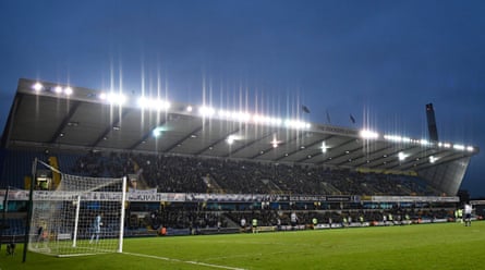 The New Den, Millwall’s home.