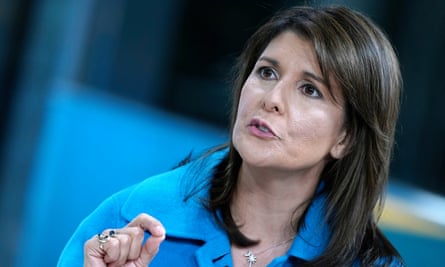 Nikki Haley: one of the few women of color in the Republican party’s senior ranks.