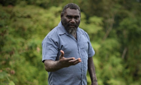 The president of the Autonomous Bougainville government, Ishmael Toroama