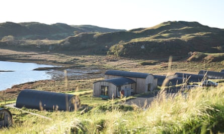 Lakeside cabins