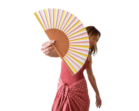 The Small Home handmade Pear Wood Fan – Sun Ray