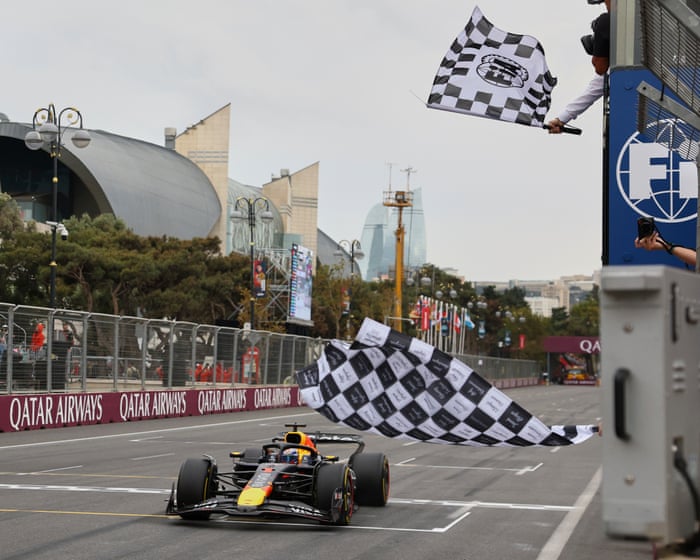 Verstappen wins in Azerbaijan after Piastri crashes out on bad day for McLaren: Formula One – live reaction