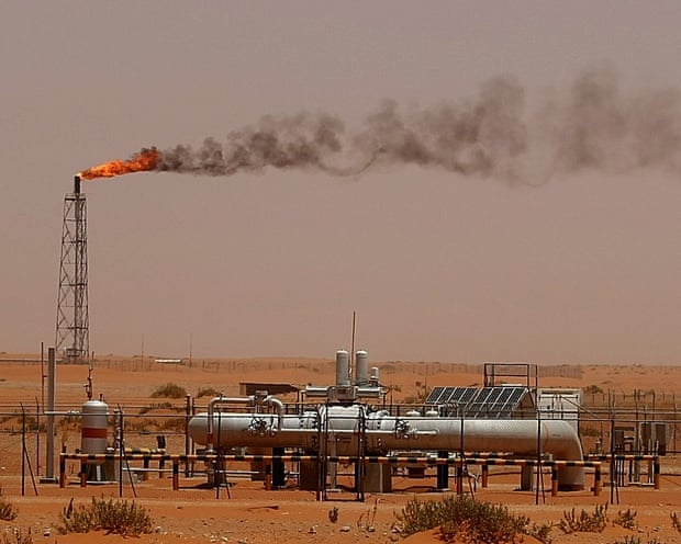 An oil installation