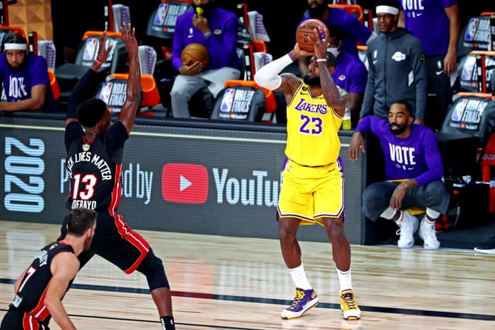 Nba Finals 2020 Game 1 Miami Heat 98 116 Los Angeles Lakers As It Happened Sport The Guardian